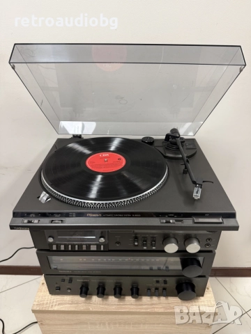 🔊Ретро аудио сет - система TECHNICS - усилвател, тунер, дек и грамофон + опция колони🔊, снимка 3 - Аудиосистеми - 56091726
