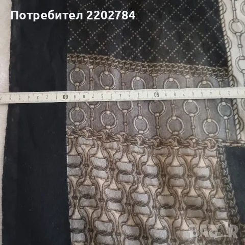 Коприна и вълна - прекрасен дамски шал с подарък., снимка 3 - Шалове - 30867089