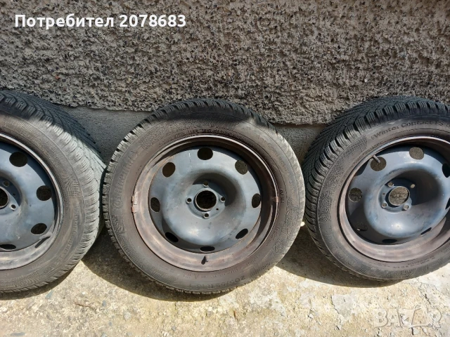 Джанти със зимни гуми 16 цола , снимка 4 - Гуми и джанти - 50745148