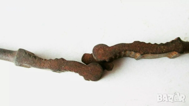 Антична метална лешникотрошачка – Рядка колекционерска вещ, снимка 7 - Антикварни и старинни предмети - 51456169