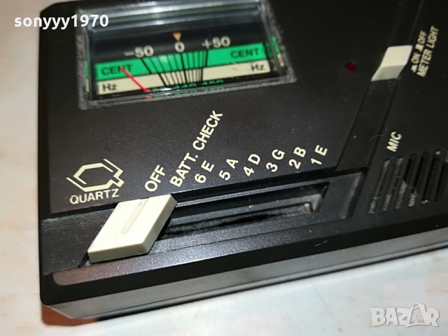 KORG GT-60X GUITAR TUNER-ВНОС SWISS 1503221019, снимка 4 - Други - 36109274