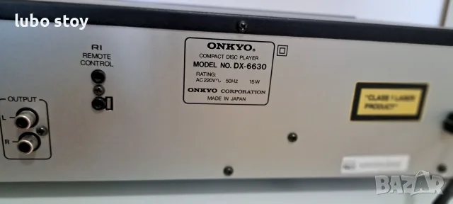 ONKYO DX 6630 CD PLAYER , снимка 6 - Ресийвъри, усилватели, смесителни пултове - 56006643