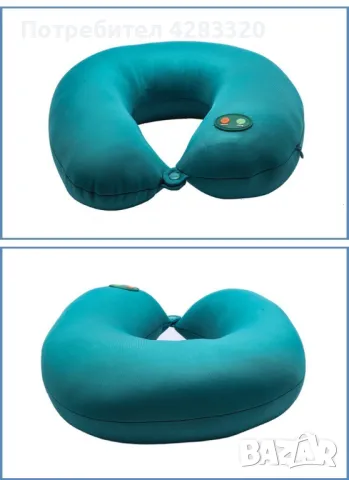 Масажна въглавница от мек дишащ материал 