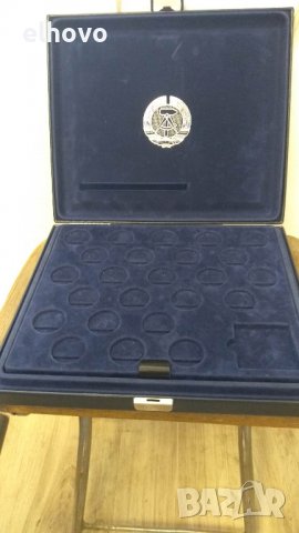 Немска кутия за съхранение на монети -4, снимка 4 - Нумизматика и бонистика - 39007407