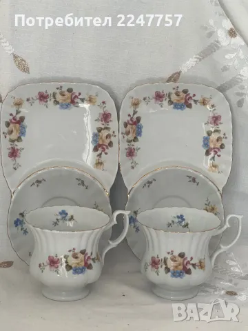 Двоен сет порцелан Poland, снимка 5 - Антикварни и старинни предмети - 49975321