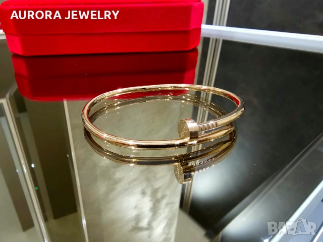 CARTIER Nail Juste un Clou Small Thin Rose Gold Гривна Пирон