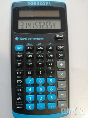 Научен калкулатор Texas Instruments Ti-30 ECO RS, снимка 2 - Друга електроника - 48741280