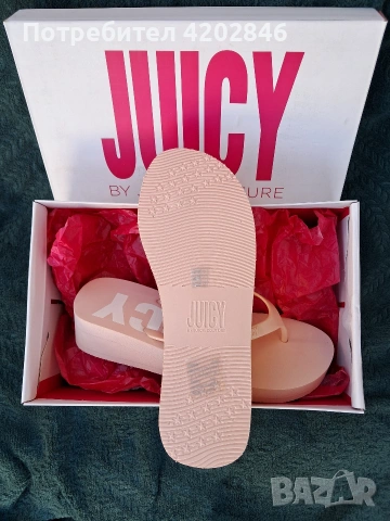 Juicy Couture , снимка 5 - Джапанки - 53817439