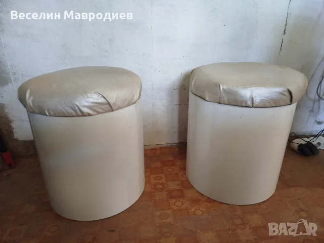 табуретки тапицирани ., снимка 2 - Дивани и мека мебел - 56264890