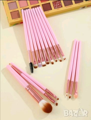 Комплект четки за грим 15 части , снимка 2 - Козметика за лице - 41805602
