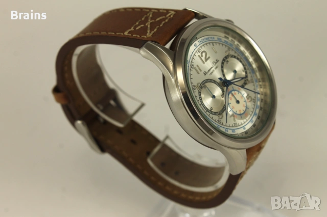 MASIMMO DUTTI Italy Мъжки Ръчен Кварцов Хронограф , снимка 6 - Мъжки - 53430220