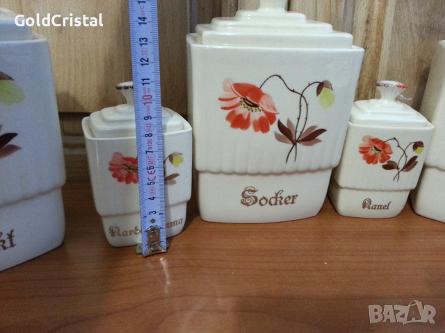 Порцеланов комплект за подправки , снимка 5 - Антикварни и старинни предмети - 36411940