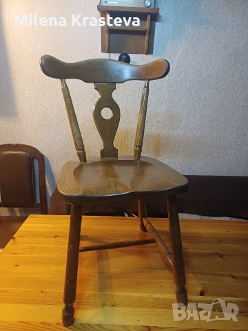 Два стола от дъб за 50 евро