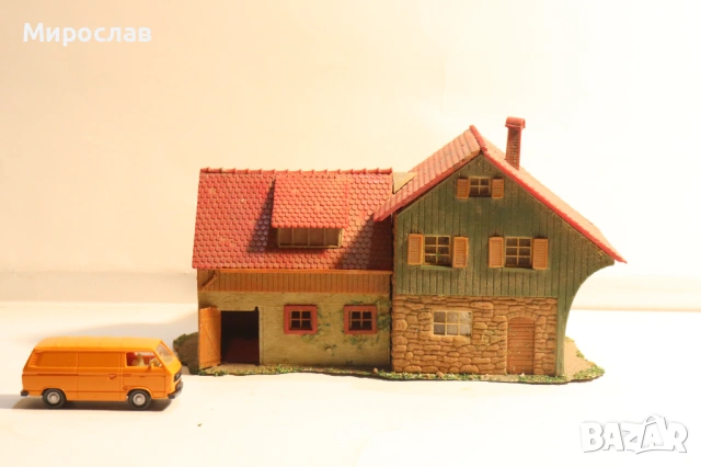 FALLER? KIBRI?VOLLMER H0 1/87 СГРАДА КЪЩА ВАГОН ВЛАК ЖП