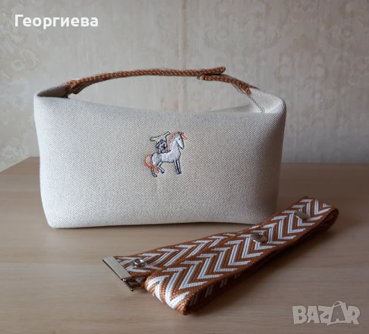 Чанта несесер Hermes, снимка 2 - Други - 50915531