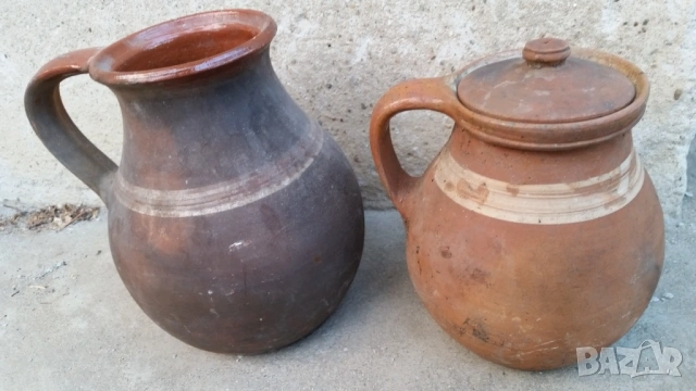 Старо глинено гърне 2 бр.
