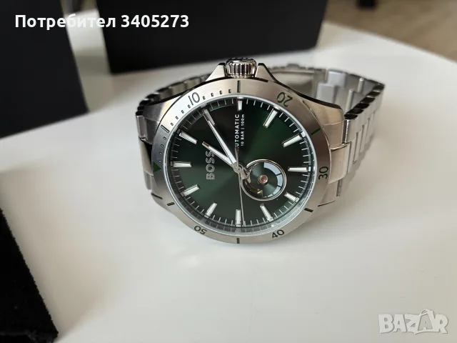 Часовник BOSS TROPER Automatic 1514200, снимка 3 - Мъжки - 55992412