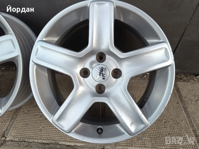 Оригинални алуминиеви джанти 17 '' цола 4х108 ПЕЖО / PEUGEOT CITROEN, снимка 11 - Гуми и джанти - 50950933