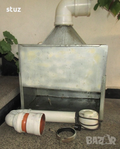 Аспираторна клетка за скара, барбекю, с вентилатор за дим, снимка 2 - Абсорбатори - 53861712