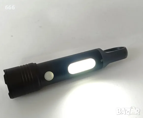 Мултифункционално акумулаторно LED фенерче , снимка 2 - Друга електроника - 55784472