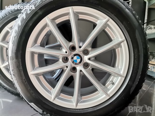 Зимен К-т 17" BMW Джанти 618 + Гуми Pirelli + Датчици БМВ 5 G30 G31 G32 7 G11 G12, снимка 4 - Гуми и джанти - 41726609