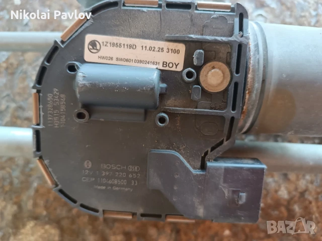 Механизъм чистачки за Шкода Октавия 2 , снимка 4 - Части - 51065309