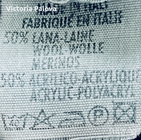 Италианска блуза 50% вълна, снимка 9 - Блузи с дълъг ръкав и пуловери - 52251301