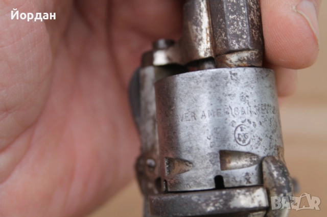 Белгийски револвер ''Лефоше''  с надпис ''USA'', снимка 13 - Други ценни предмети - 52755167