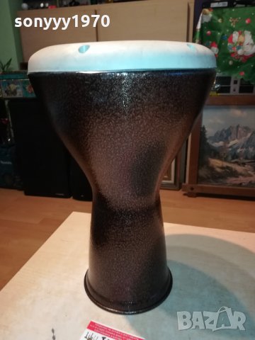 тарамбука-ГОЛЯМА-КАФЯВ МЕТАЛИК 41СМ 1302221723, снимка 3 - Ударни инструменти - 35775623