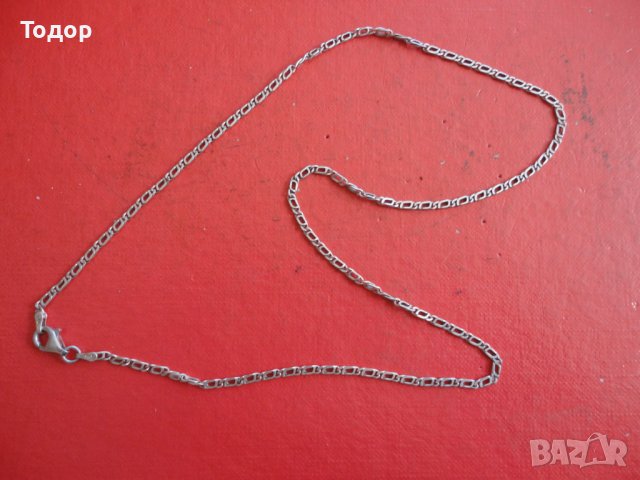 Страхотна сребърна верижка 925 , снимка 3 - Колиета, медальони, синджири - 42202778
