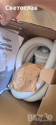 Басейн с електрически филтър, снимка 5 - Басейни и аксесоари - 51226776