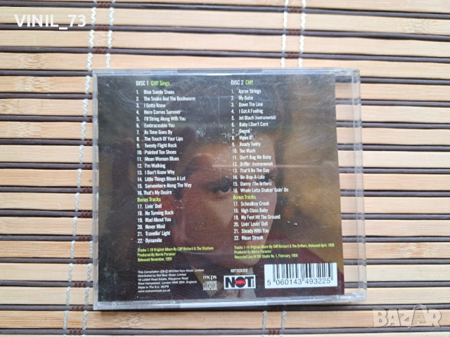 Cliff – Cliff Sings, снимка 4 - CD дискове - 53389103