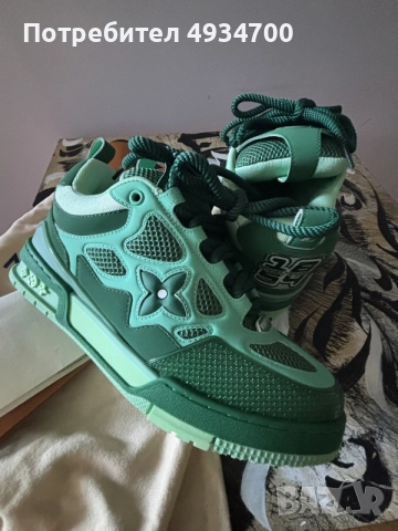 Louis Vuitton LV Skate Line GO0224 – EU 43 – НОВИ, снимка 4 - Кецове - 55906772