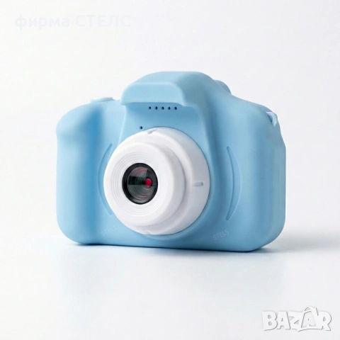 Детски дигитален фотоапарат STELS FunShot W390, Селфи камера, 40MP, Игри, снимка 3 - Фотоапарати - 40175779