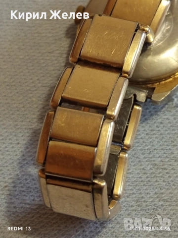 Стар механичен часовник дамски RUHLA ANTI-MAGNETIC GERMANY работи позлатен 51512, снимка 5 - Антикварни и старинни предмети - 52375785