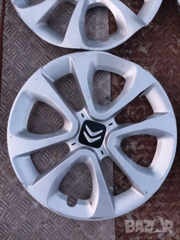 Оригинални Тасове Ситроен 15 цола, снимка 2 - Аксесоари и консумативи - 50821549