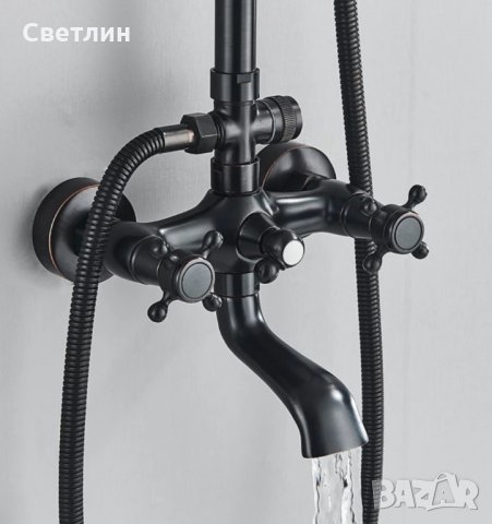 ,,Ретро,, душ комплекти-100%месинг, снимка 14 - Душ кабини и вани - 23247004