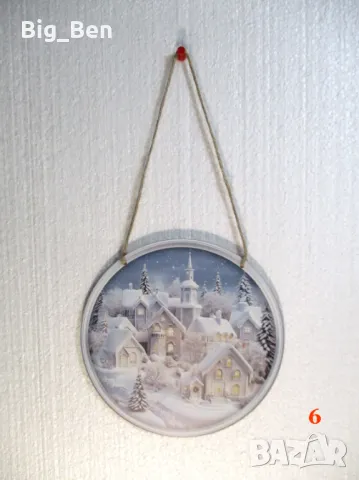 Декоративни Кръгли Дървени Табели - 2D Плосък Печат, снимка 7 - Декорация за дома - 50132589