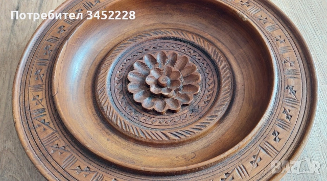 пано дърворезба за ценители 23см , снимка 4 - Пана - 53836929