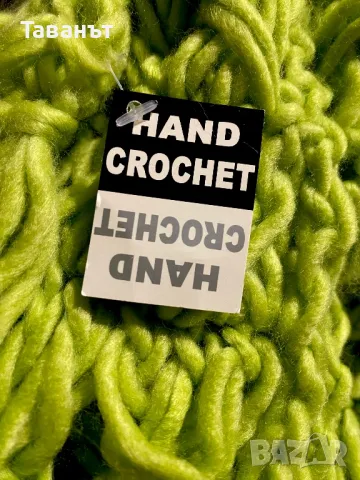 Ръчно плетен на една кука шал /нов/, снимка 2 - Шалове - 48693217