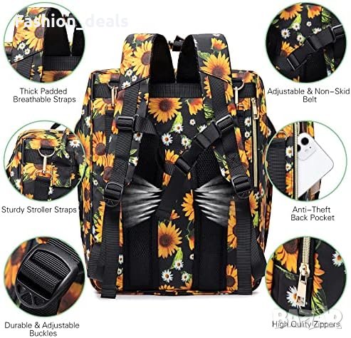 Нова Бебешка Раница Чанта за смяна на пелени с подложка/Майки Бебе, снимка 2 - Други - 41465957