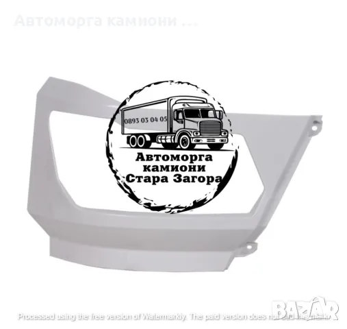 Нови елементи предна броня DAF XF 2021-