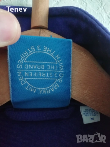 Adidas Originals Firebird Trefoil Vintage Purple оригинално горнище мъжко ретро Адидас , снимка 6 - Спортни дрехи, екипи - 53074169