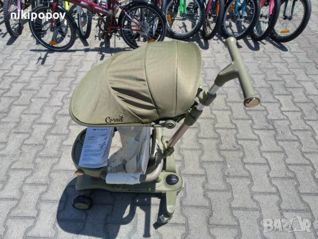 BYOX Детска тротинетка Cornet 6в1 зелен, снимка 5 - Скутери и тротинетки - 53564043