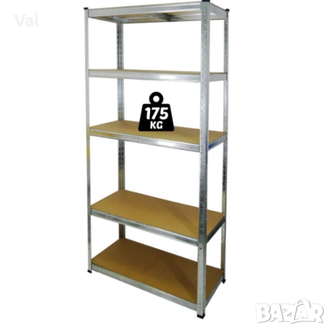 Практичен сал на 5 нива с товаропиносимост до 175кг - лесен монтаж и стабилност, снимка 5 - Други стоки за дома - 53822120