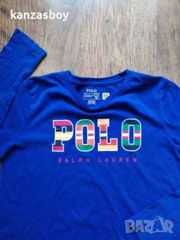 polo ralph lauren - страхотна юношеска блуза 150см., снимка 2 - Детски Блузи и туники - 53143821
