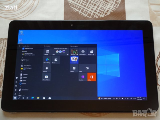 Таблет и Лаптоп 2в1 laptop Dell Latitude 5175 - 12.5" -Core M5-6Y57 1.1Ghz/RAM8GB/SSD128GB с писалка, снимка 12 - Лаптопи за работа - 38859236