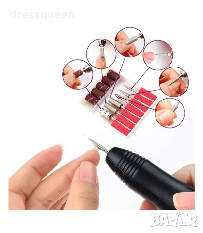 Mercedes 2000 Високоефективна професионална електрическа пила за маникюр и педикюр , снимка 8 - Педикюр и маникюр - 34268353