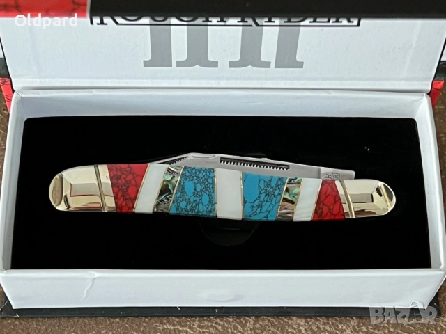 Голям джобен, сгъваем нож Texas Stockman RR2415., снимка 5 - Ножове - 52724525