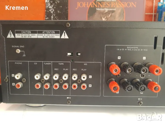 Усилвател KENWOOD KAF - 1010, снимка 6 - Ресийвъри, усилватели, смесителни пултове - 48400097